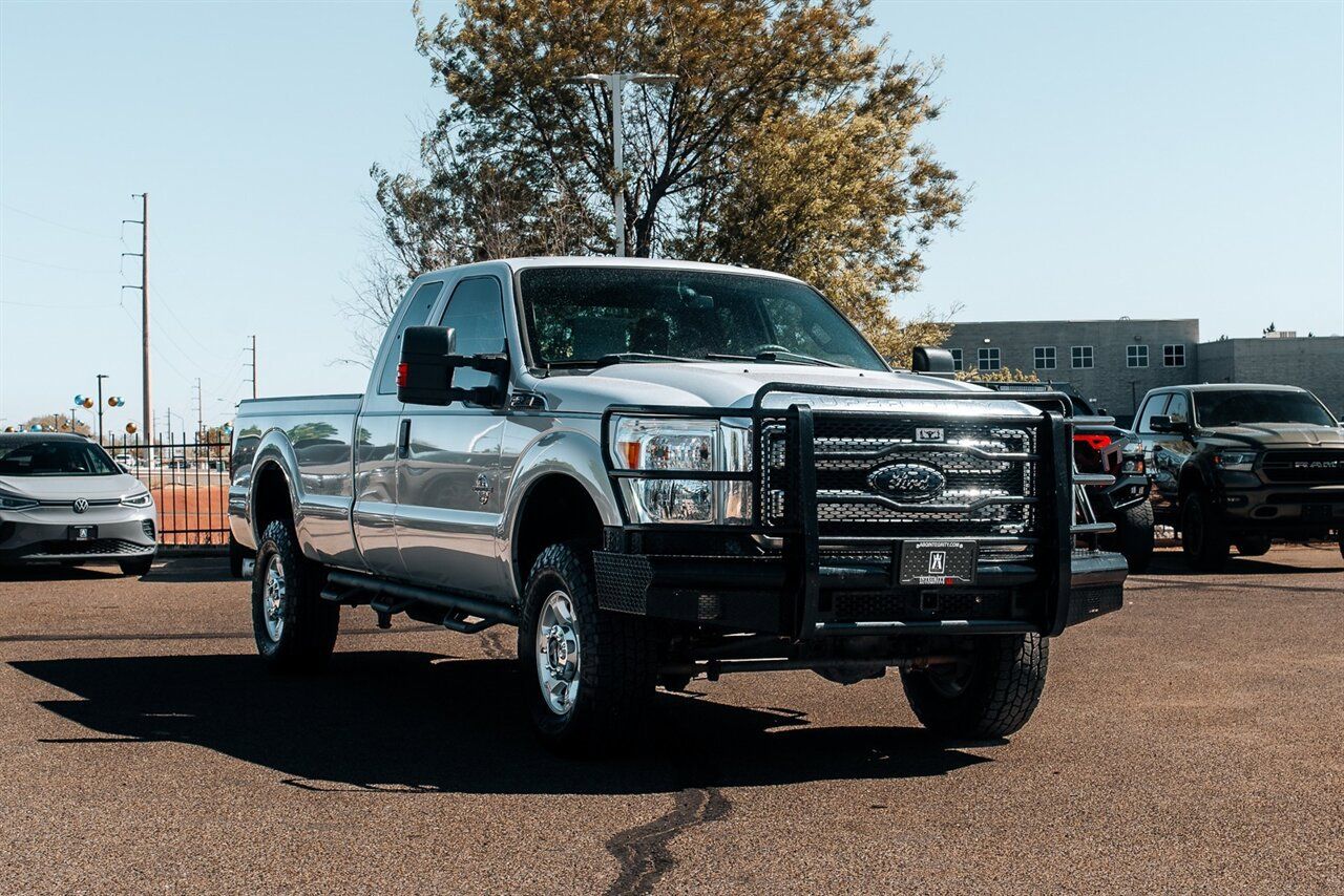 Ingot Silver 2016 Ford F-250 Super Duty XLT SuperCab 4WD Pickup Truck Four-Wheel Drive 6-Speed Automatic Overdrive