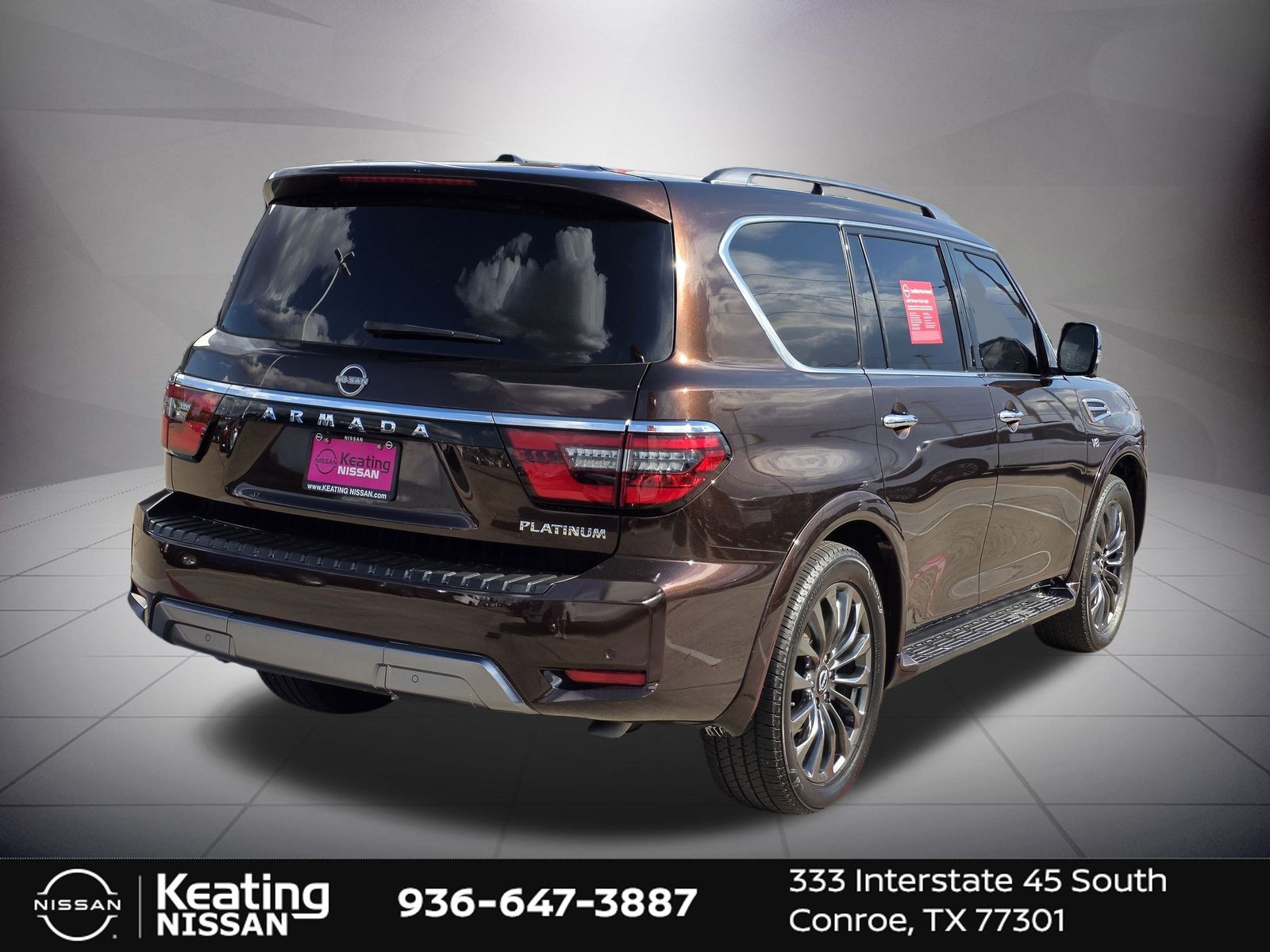 2022 Nissan Armada Platinum Brown at Bayway Cadillac of The Woodlands