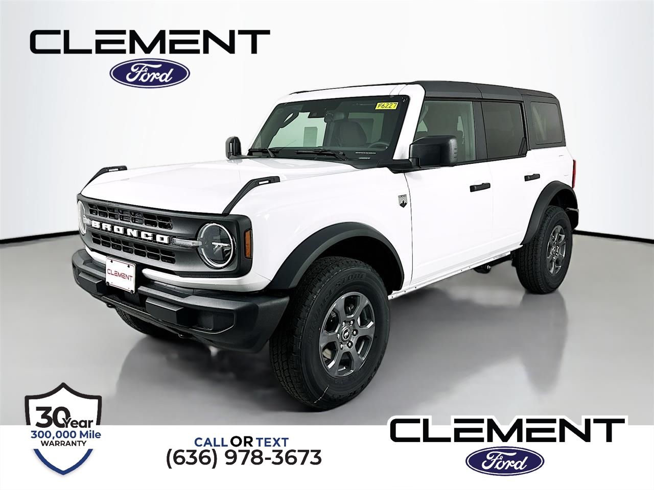 Oxford White 2026 Ford Bronco Big Bend 4-Door 4WD SUV / Crossover Four-Wheel Drive Automatic
