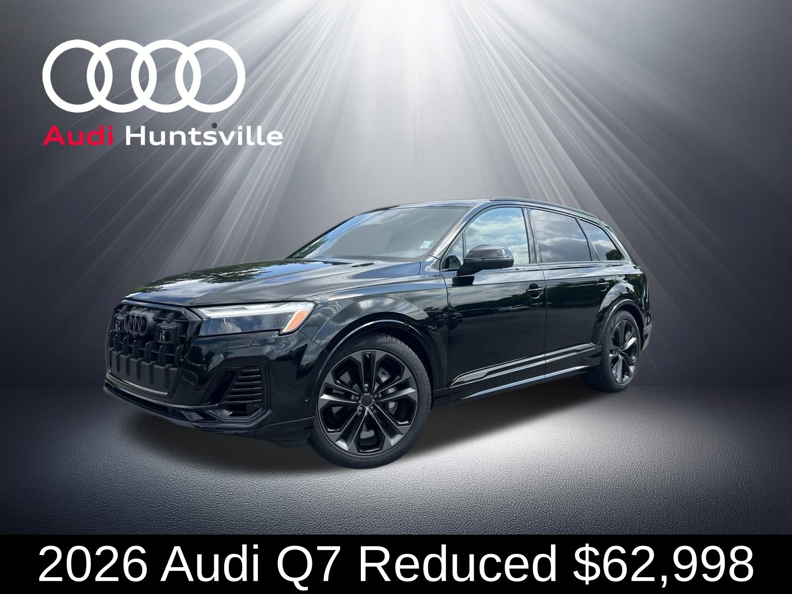 Mythos Black Metallic 2026 Audi Q7 SUV / Crossover All-Wheel Drive 8-Speed Automatic