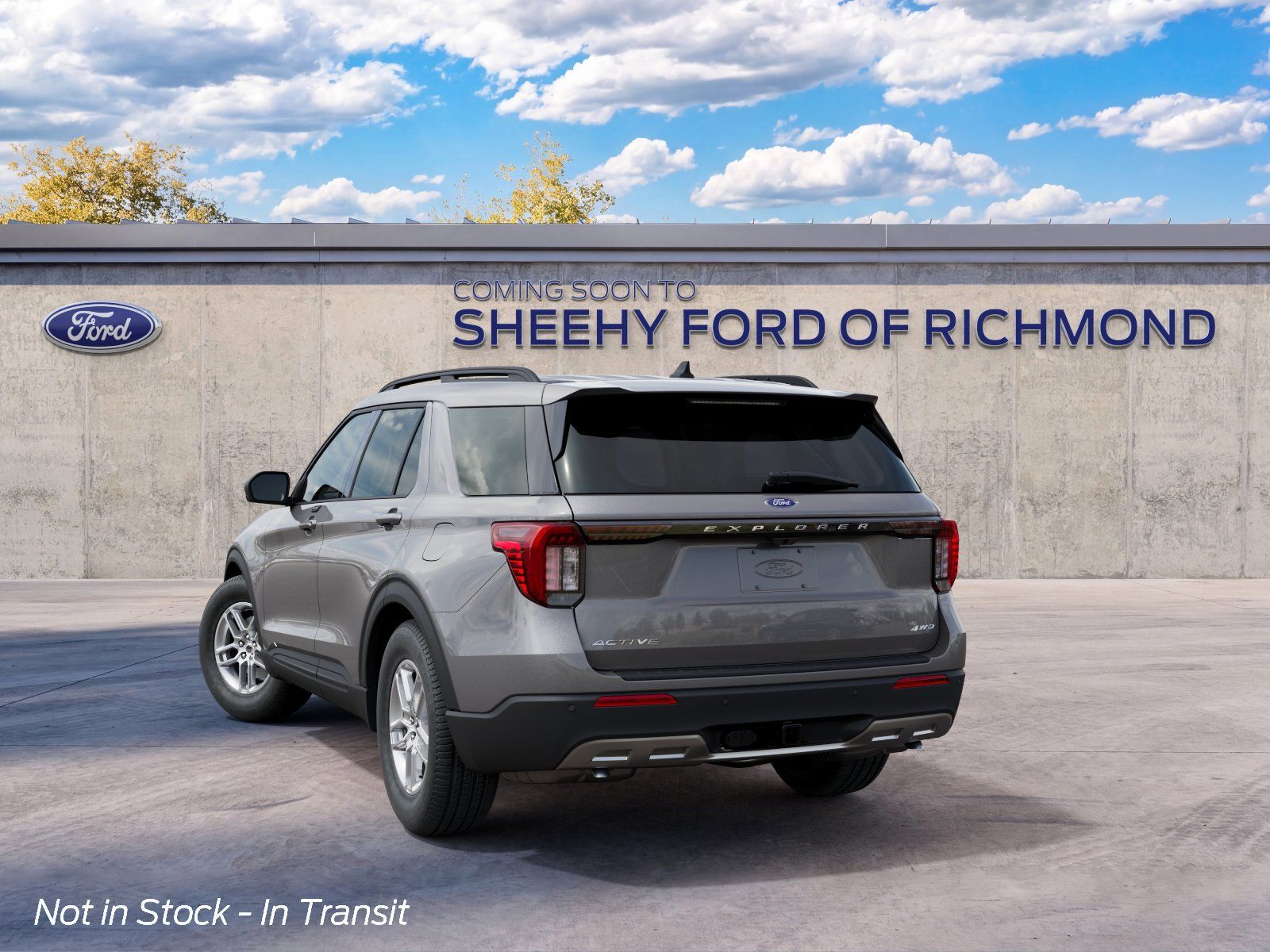 New 2027 Carbonized Gray Metallic Ford Active image 4