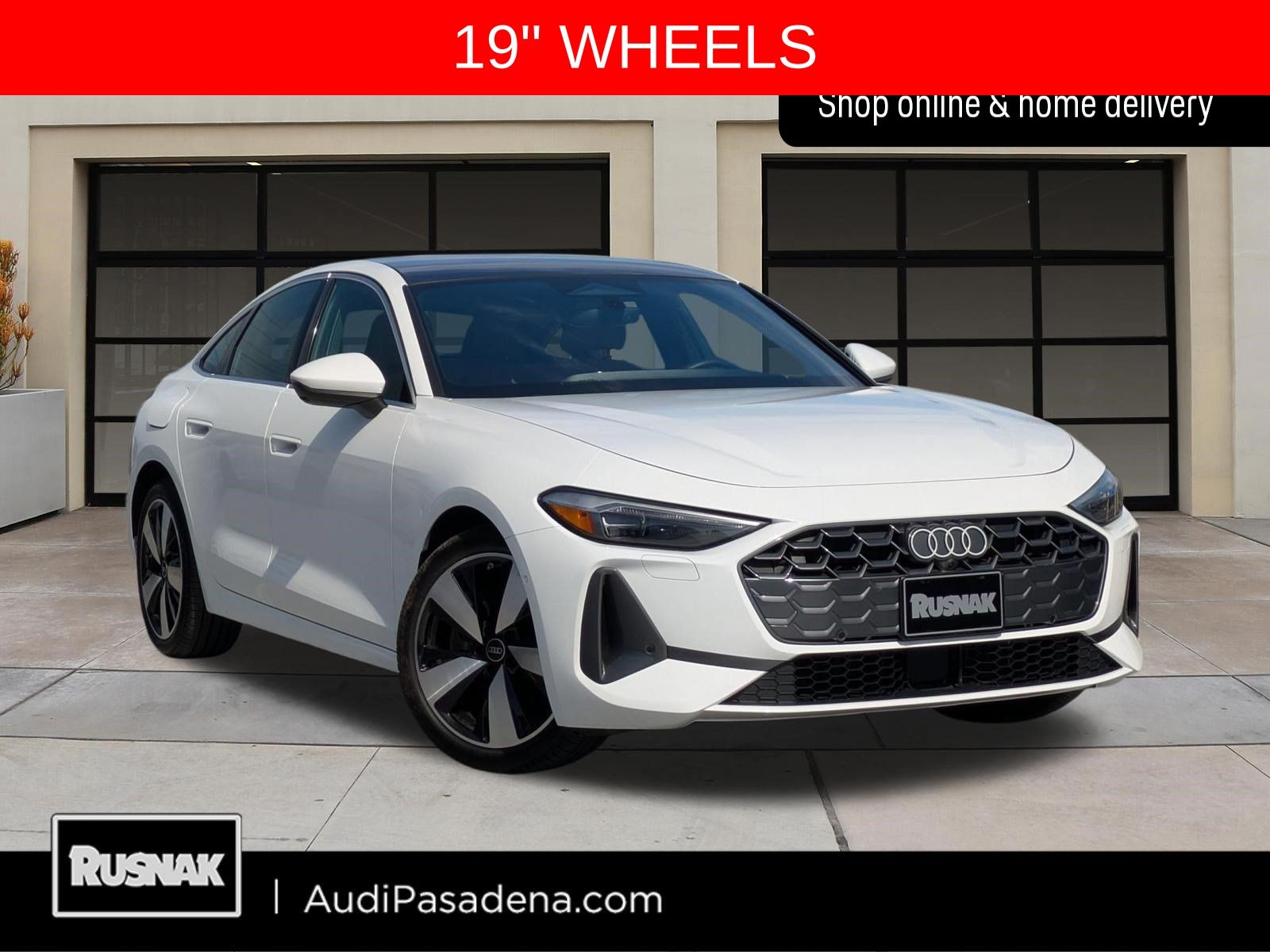 Arkona White 2025 Audi A5 Sedan All-Wheel Drive 7-Speed Automatic