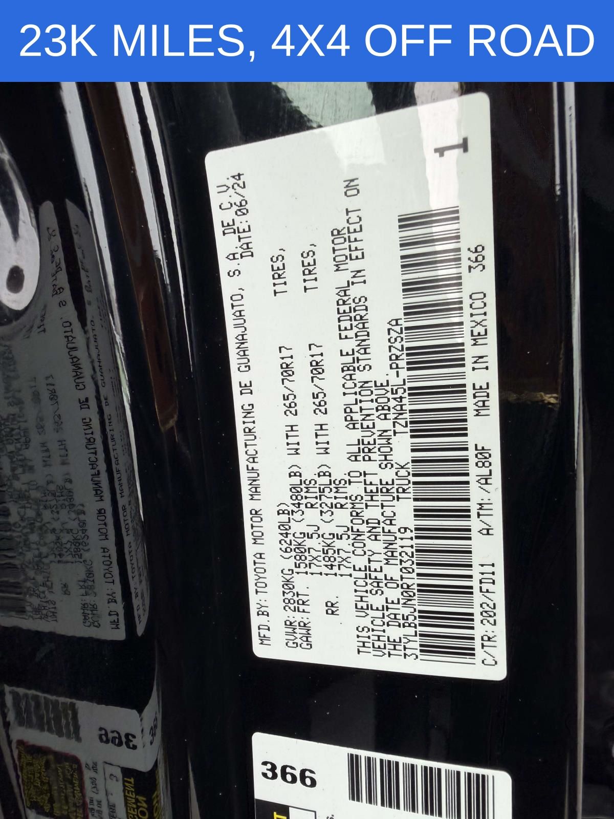 Used 2024 Toyota Tacoma Truck