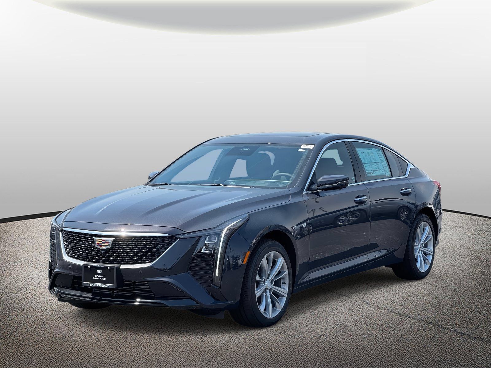 Midnight Sky Metallic 2025 Cadillac CT5 Sedan All-Wheel Drive Automatic