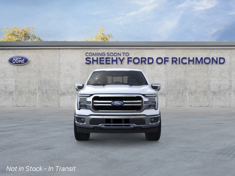 New 2026 Star White Metallic Tri-Coat Ford Lariat image 7