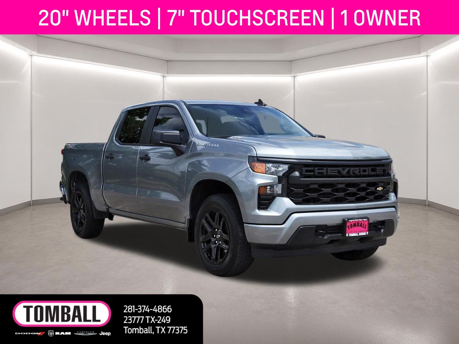 2025 Chevrolet Silverado 1500 Custom Crew Cab 4WD