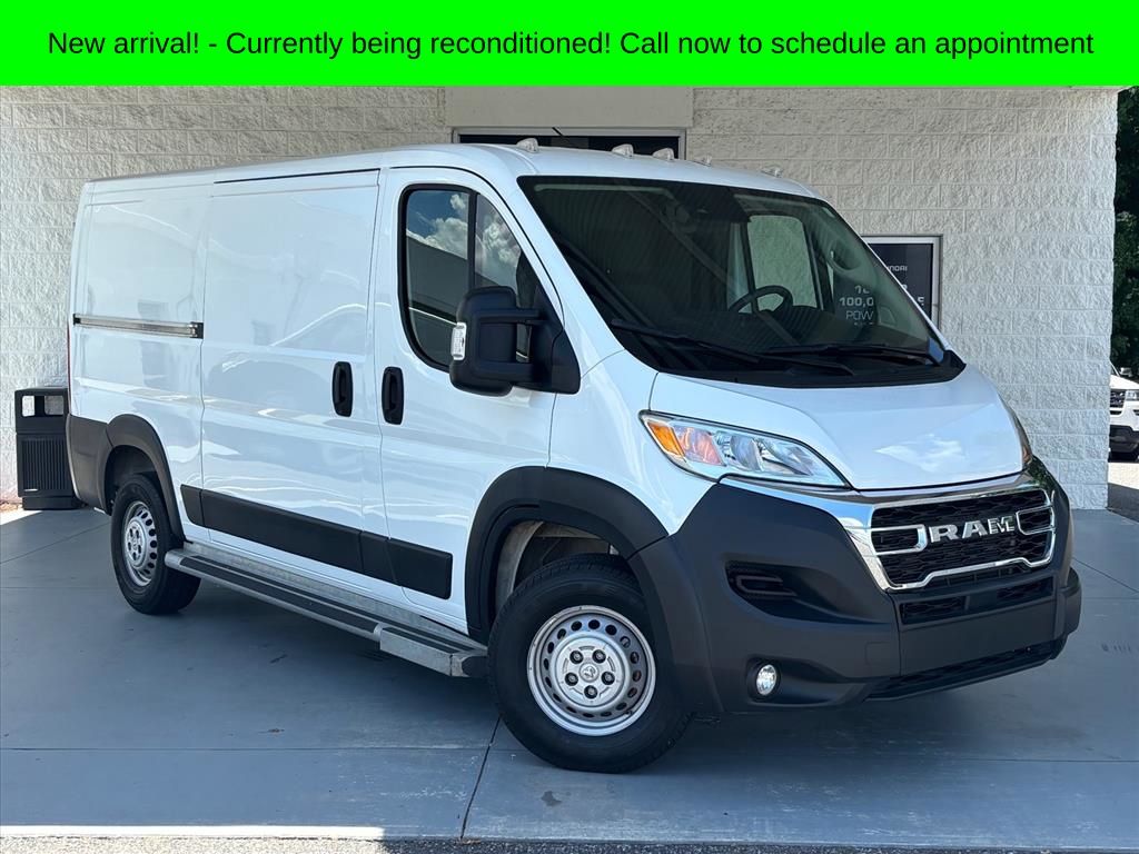 Bright White Clearcoat 2025 RAM ProMaster Van Front-Wheel Drive 9-Speed Automatic