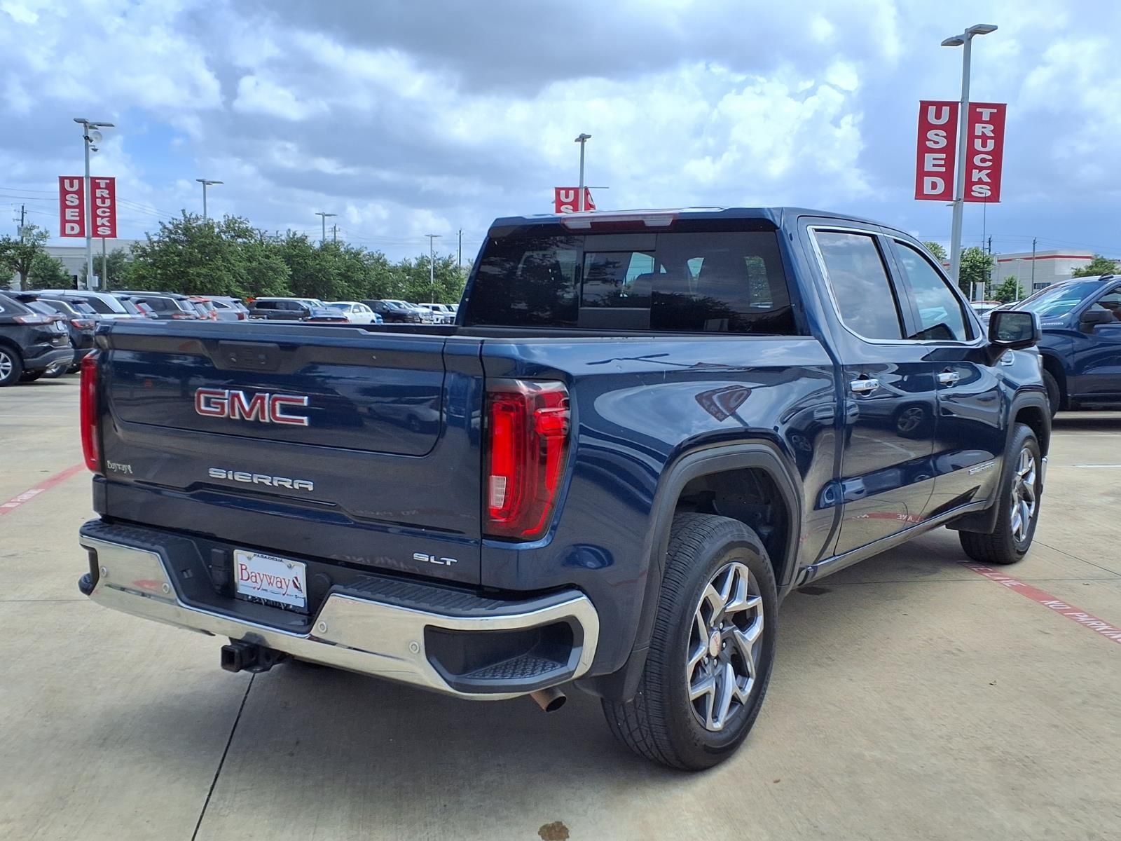 2022 GMC Sierra 1500 SLT Blue at North Houston Mitsubishi