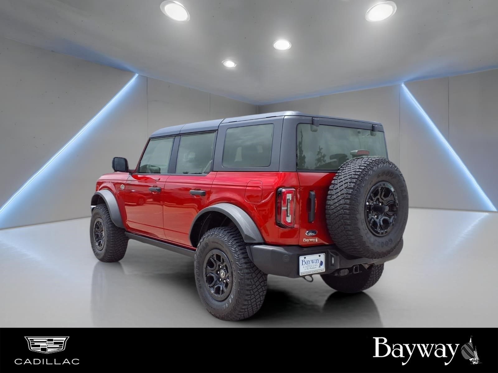 2023 Ford Bronco Wildtrak Red at EAG Ford Navasota