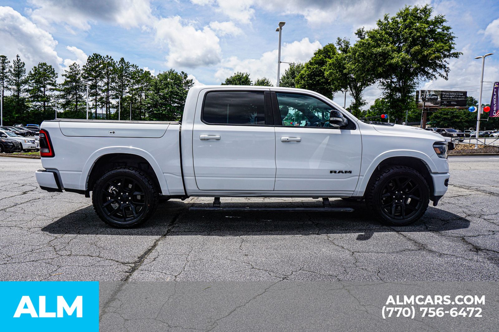 Used 2021 White Ram Laramie image 9