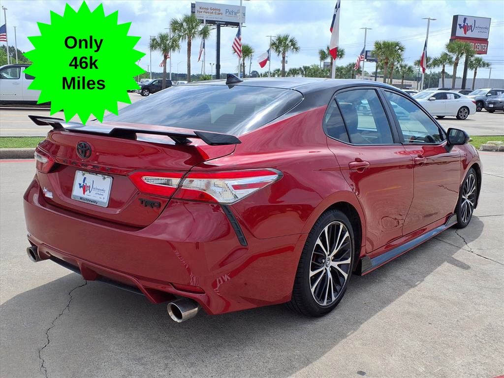 2020 Toyota Camry TRD V6 Red at Joe Myers Mazda Kia