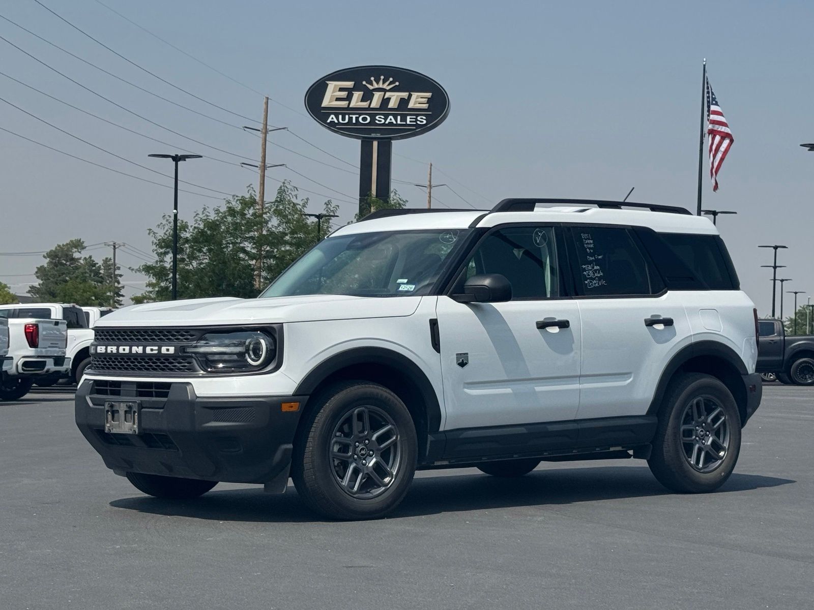 Oxford White 2025 Ford Bronco Sport SUV / Crossover All-Wheel Drive 8-Speed Automatic