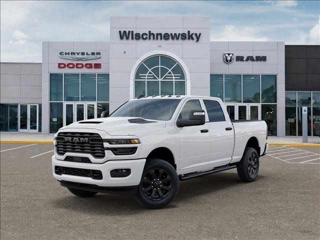 Bright White Clearcoat 2026 RAM 2500 Tradesman Crew Cab 4WD Pickup Truck Four-Wheel Drive 8-Speed Automatic