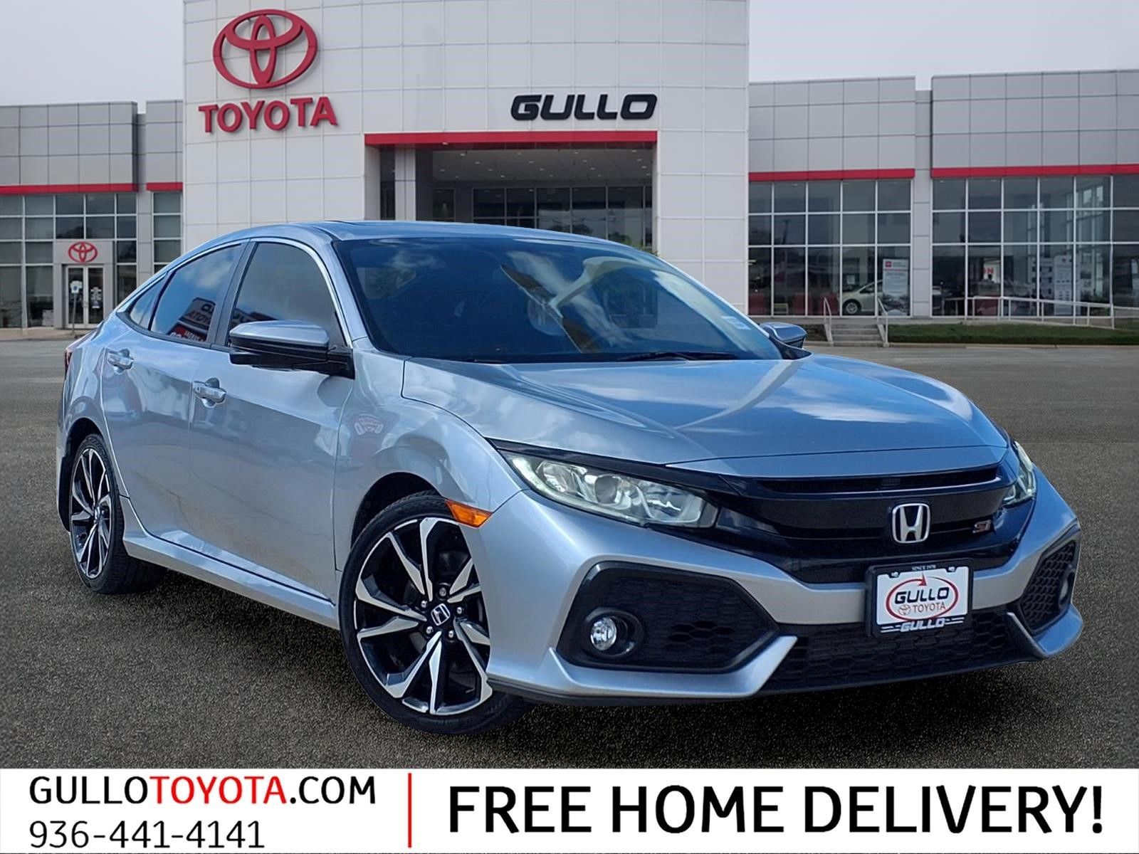 2017 Honda Civic Si Gray at Texan Dodge Chrysler Jeep Ram