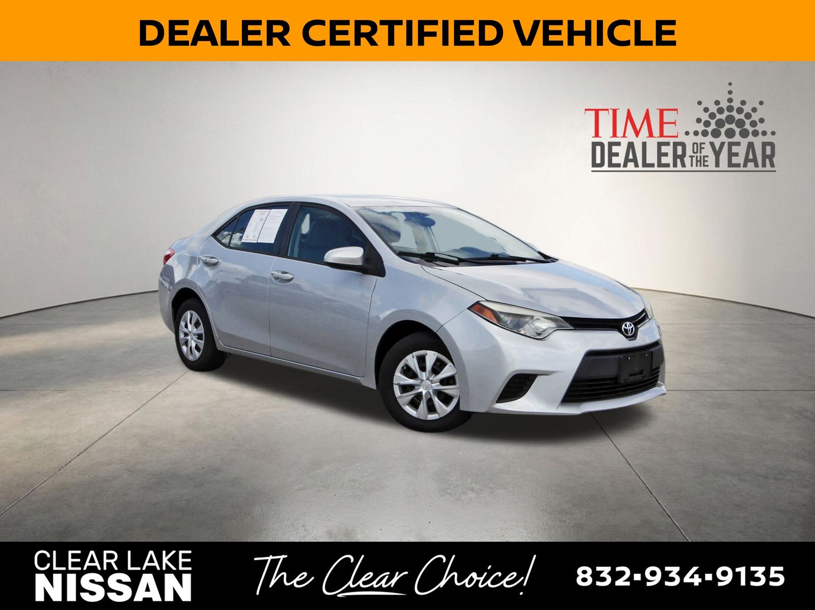 2015 Toyota Corolla Plata (Classic Silver Metallic) Sedán Tracción delantera Transmisión variable continua