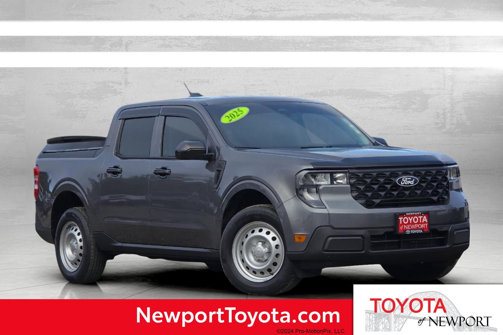 Gray Metallic 2025 Ford Maverick Pickup Truck All-Wheel Drive Continuously Variable Transmission