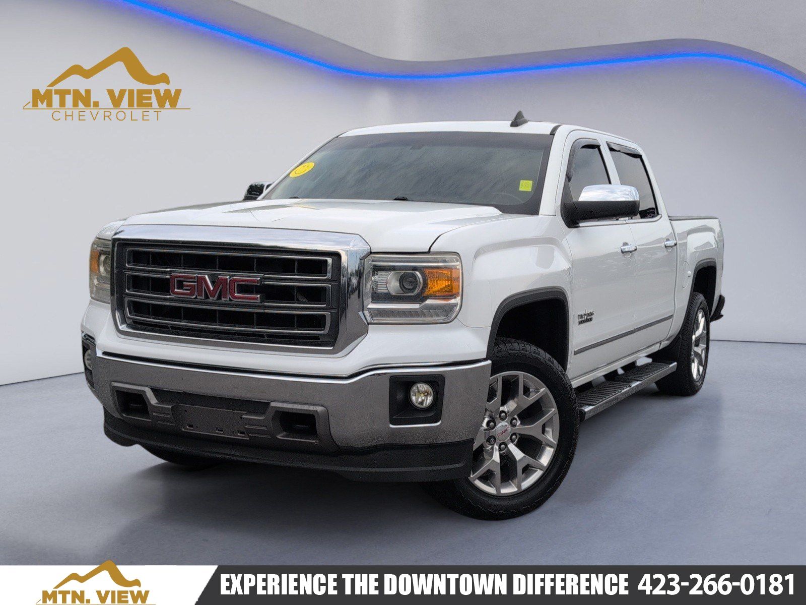 Summit White 2015 GMC Sierra 1500 Pickup Truck 4X2 6-Speed Automatic Overdrive