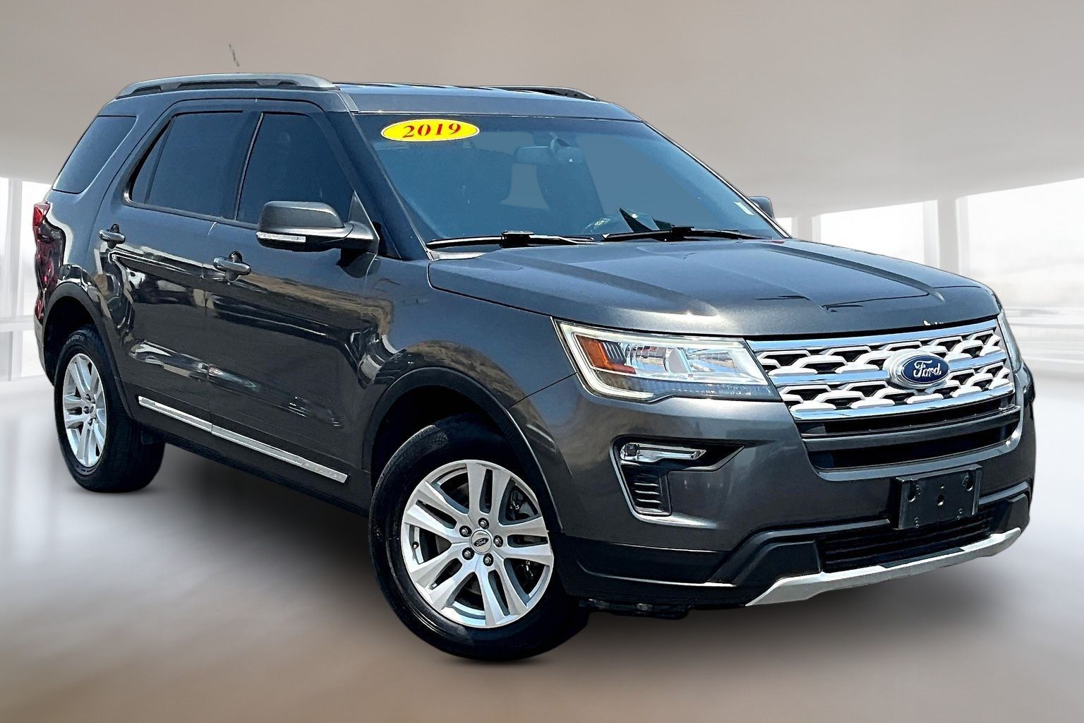 Gray (Magnetic) 2019 Ford Explorer SUV / Crossover All-Wheel Drive 6-Speed Automatic