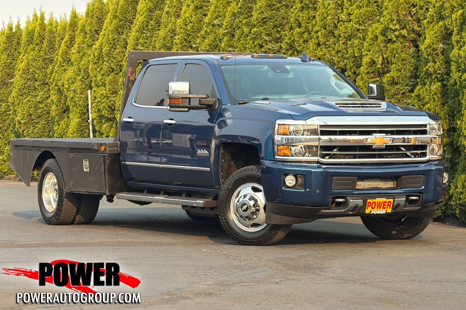 Deep Ocean Blue 2019 Chevrolet Silverado 3500HD Pickup Truck Four-Wheel Drive 6-Speed Automatic