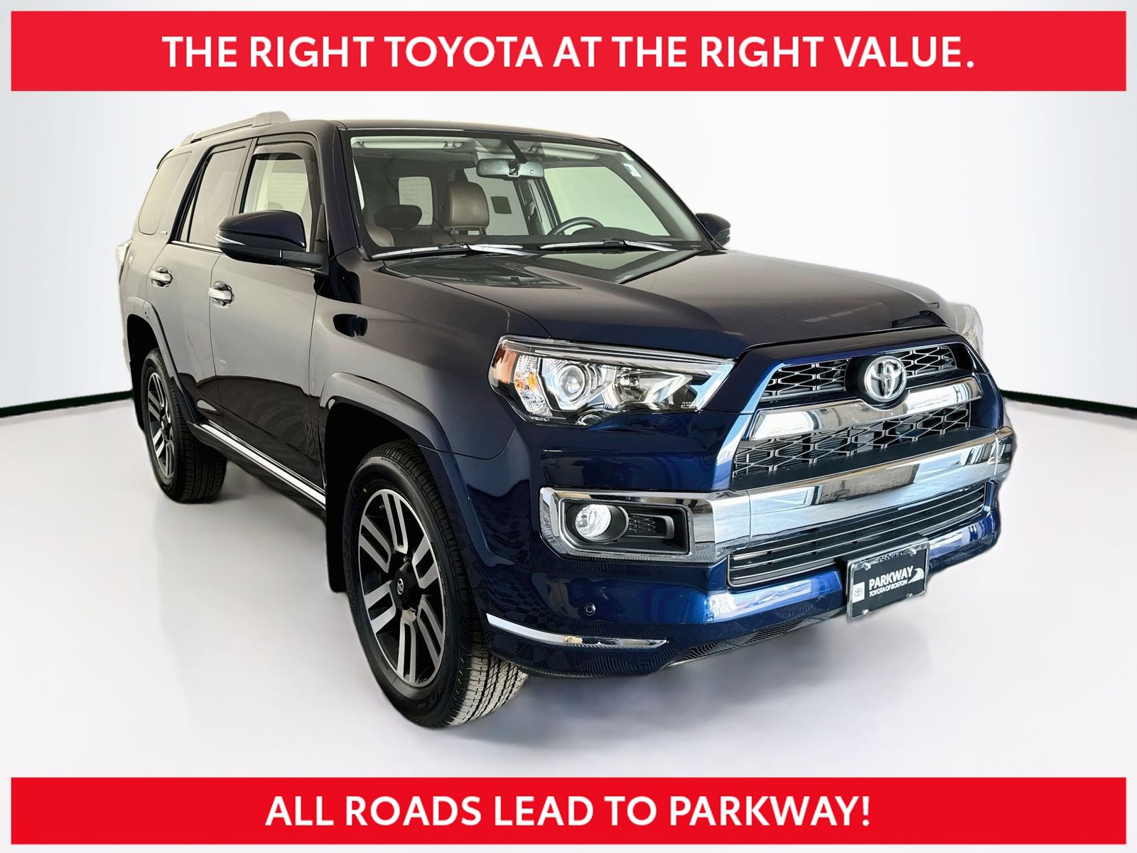 Nautical Blue Metallic 2019 Toyota 4Runner SUV / Crossover All-Wheel Drive 5-Speed Automatic Overdrive