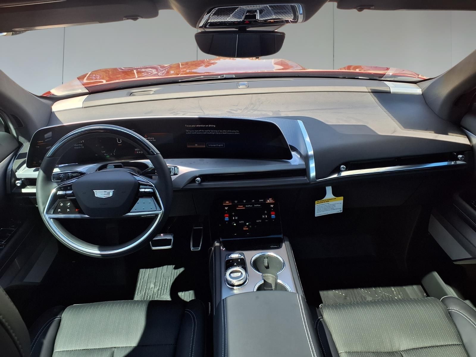 2026 Cadillac VISTIQ Sport Red at Tom Peacock Cadillac
