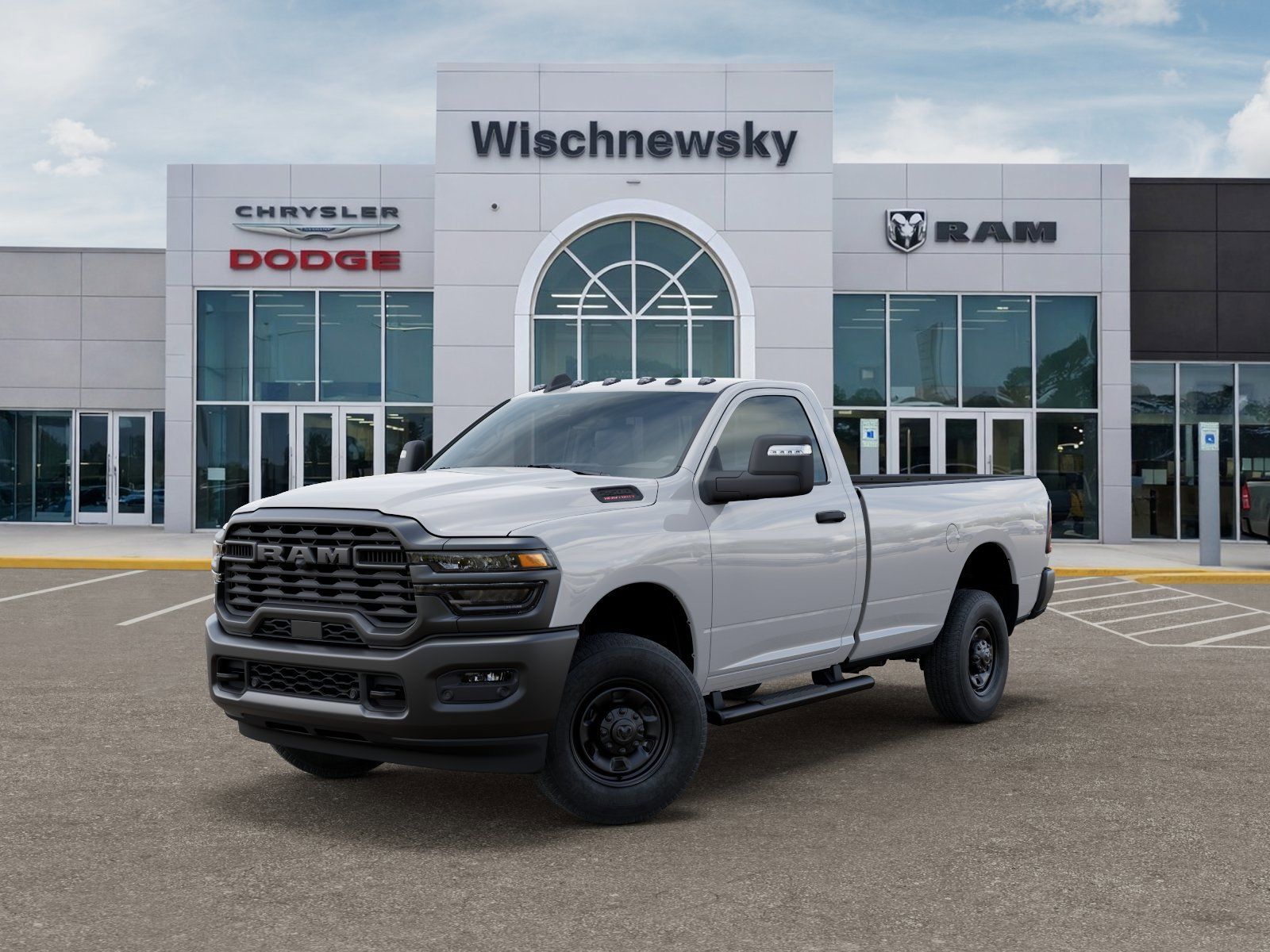 2026 Ram 2500 Tradesman White at Bayshore Chrysler Jeep Dodge Ram