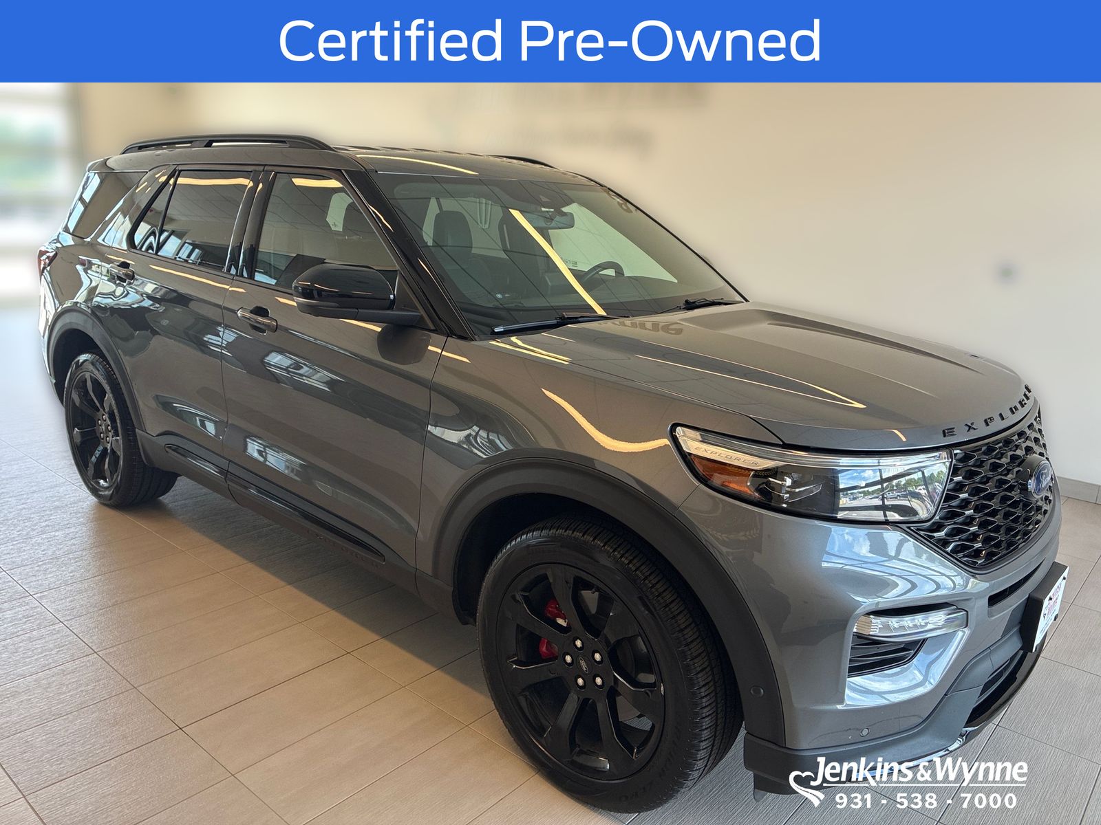 Carbonized Gray Metallic 2022 Ford Explorer SUV / Crossover All-Wheel Drive Automatic