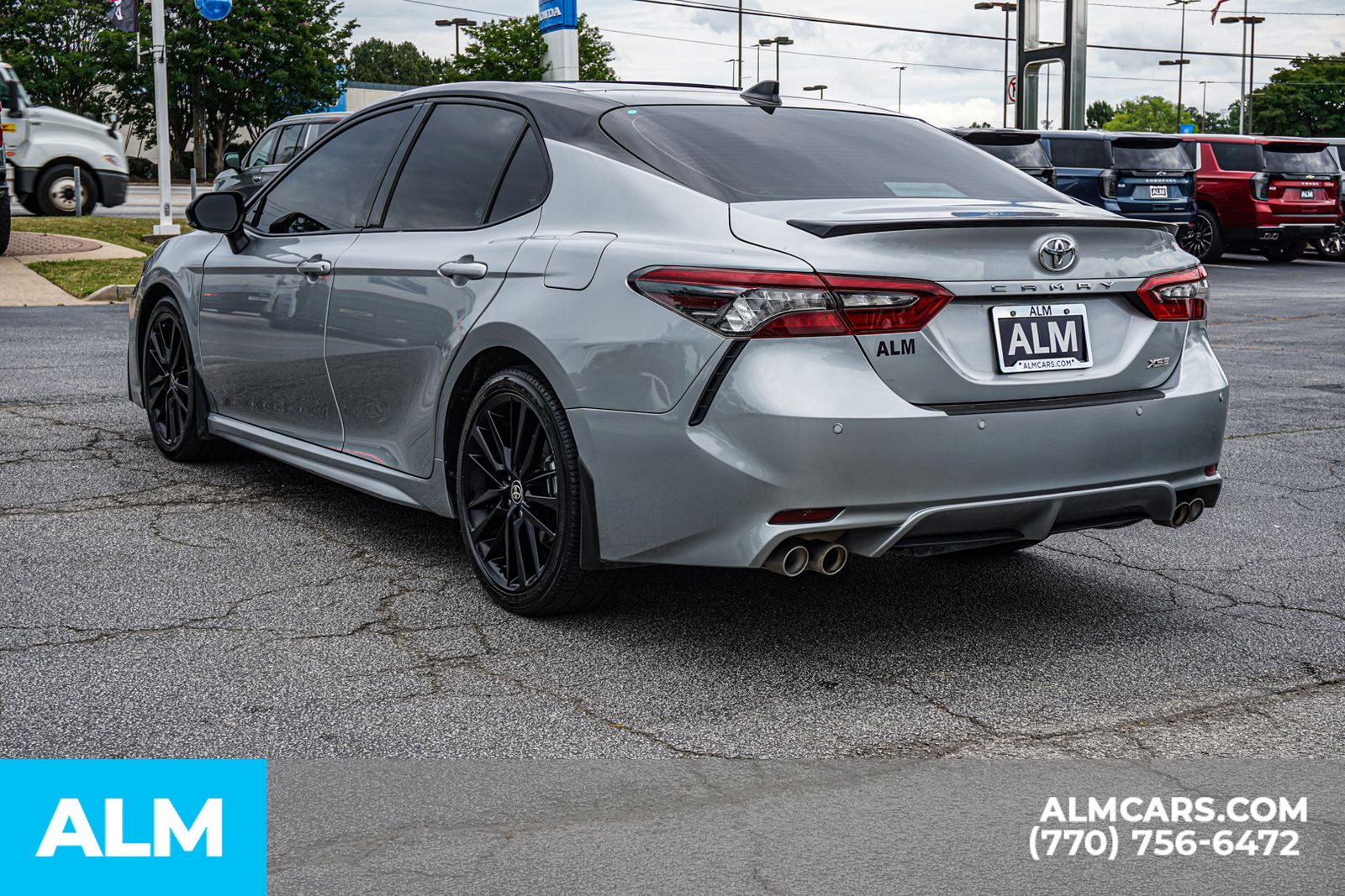 Used 2021 Silver Toyota XSE V6 image 7