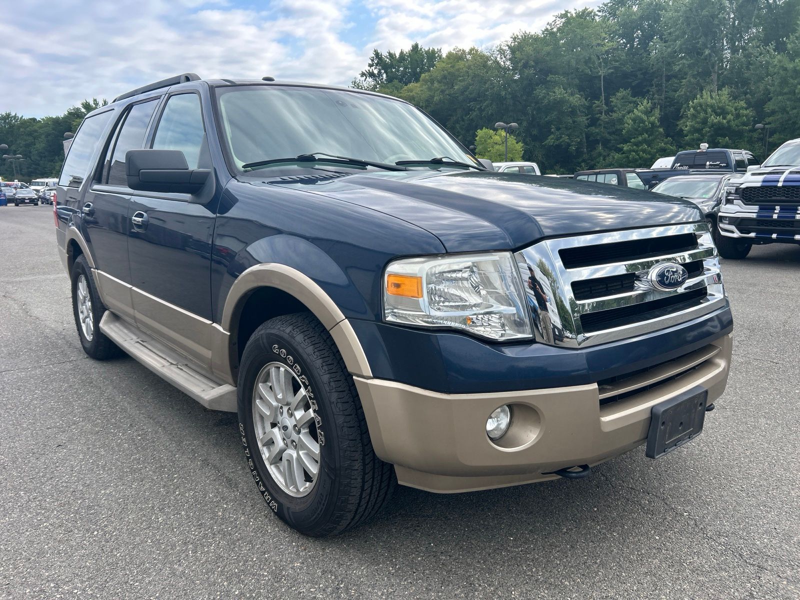 Blue 2014 Ford Expedition SUV / Crossover Four-Wheel Drive 6-Speed Automatic