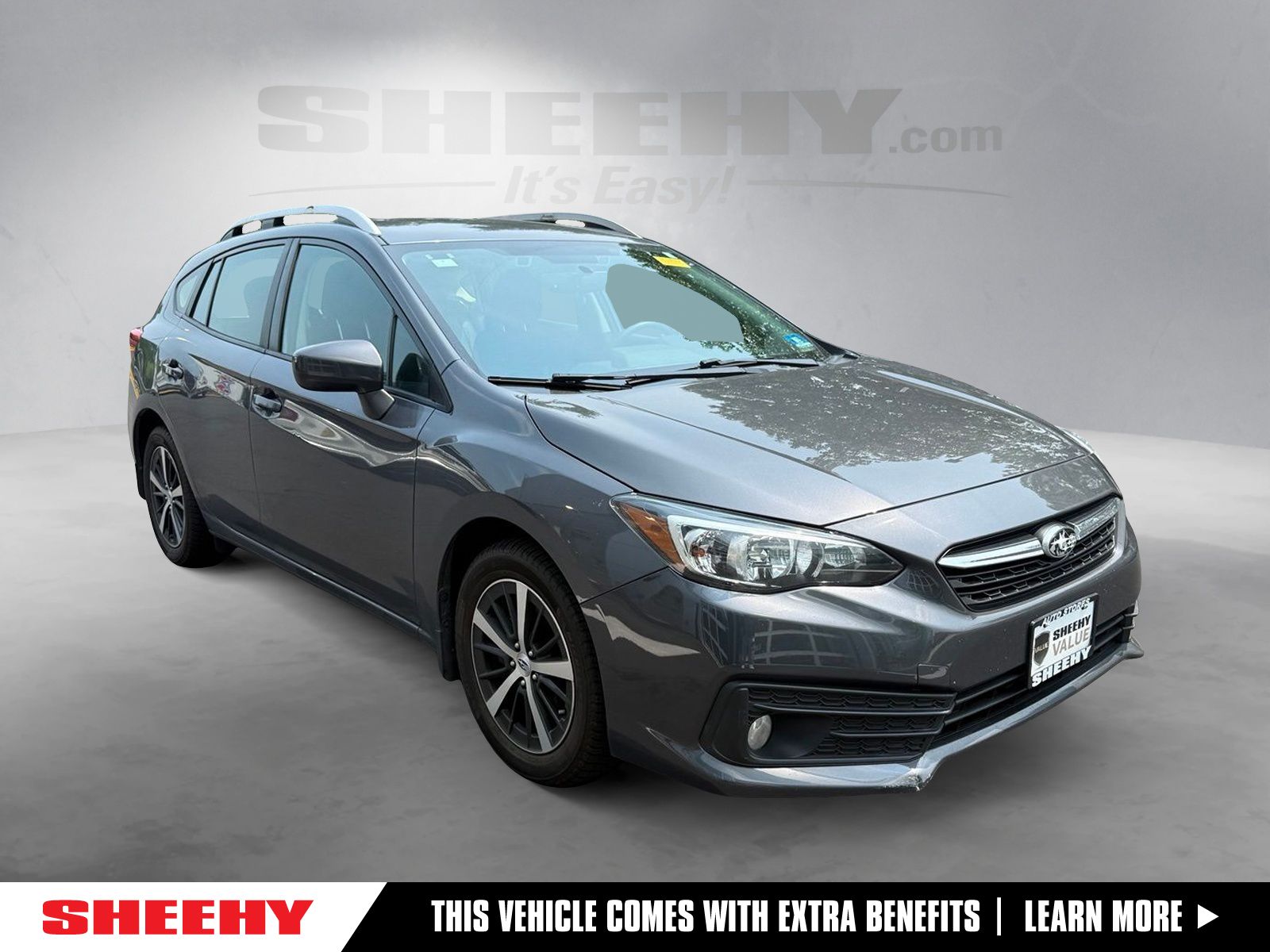 Gray Metallic 2021 Subaru Impreza Wagon All-Wheel Drive Continuously Variable Transmission