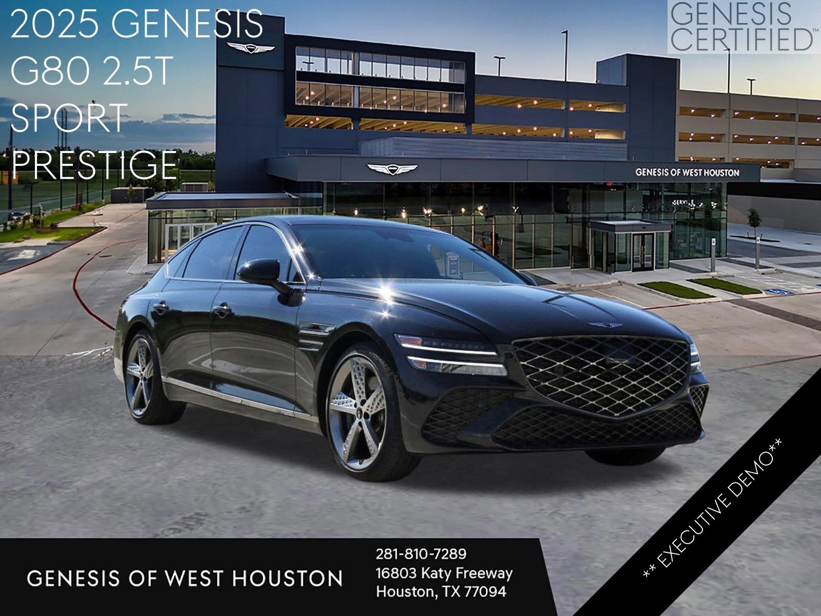 2025 Genesis G80 2.5T Sport Prestige AWD