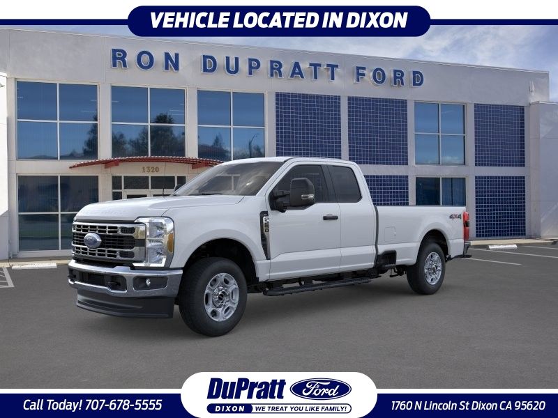 Oxford White 2026 Ford F-250 Super Duty XLT SuperCab 4WD Pickup Truck Four-Wheel Drive Automatic