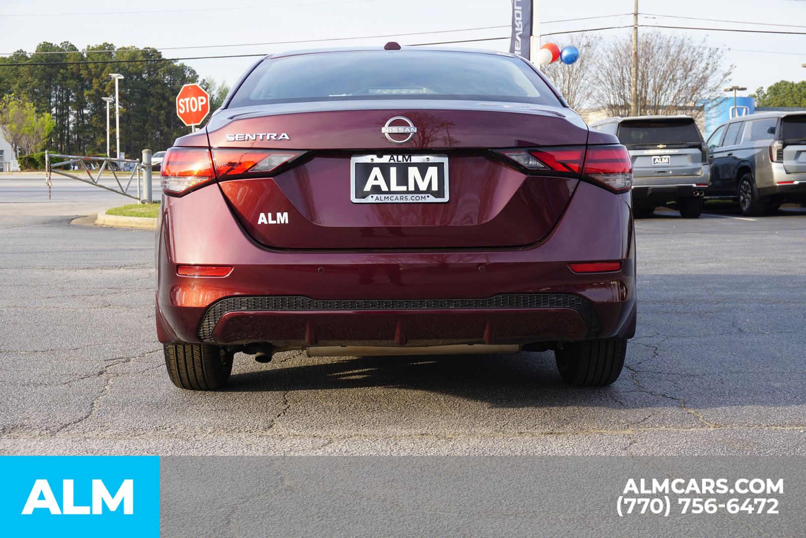 Used 2025 Red Nissan SV image 13