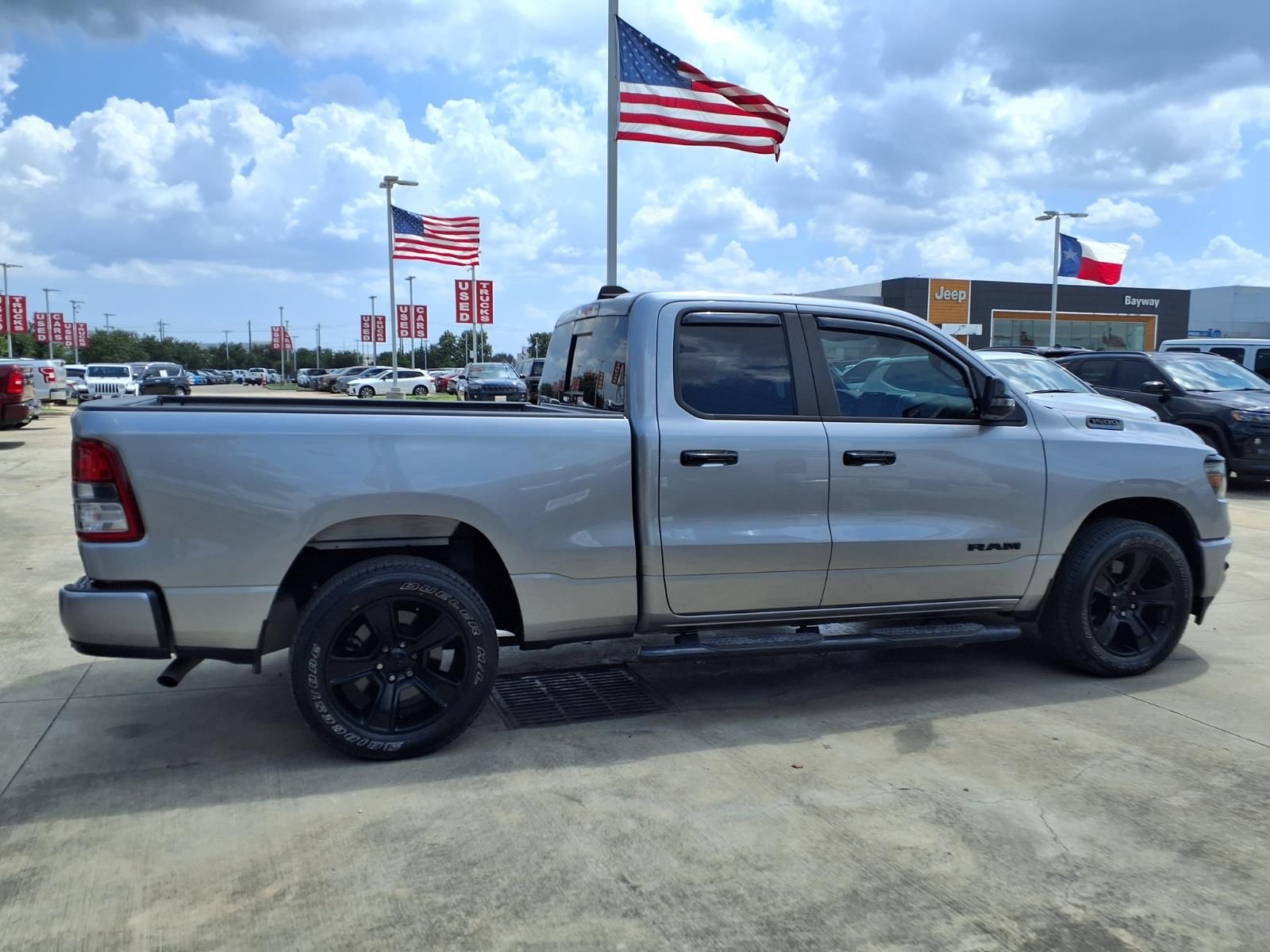 2023 Ram 1500 Big Horn/Lone Star Silver at EAG Ford Navasota