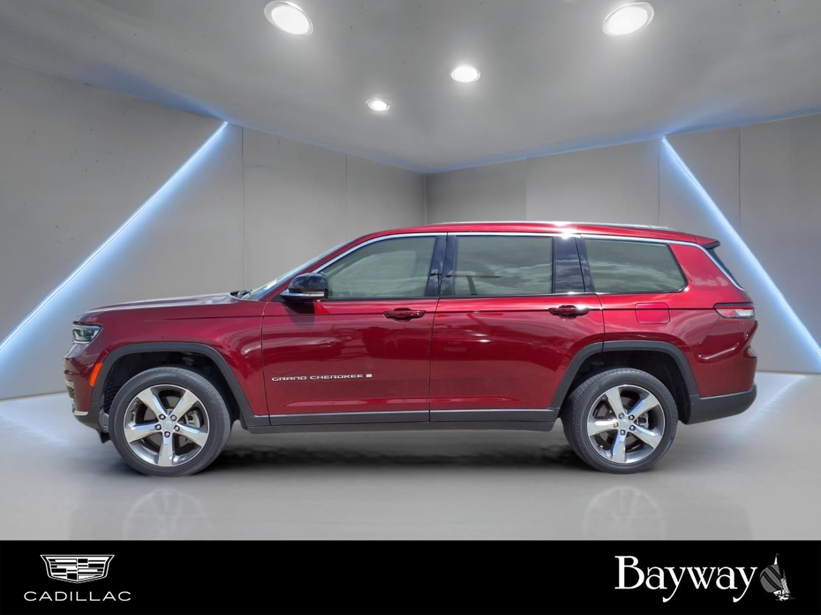 2021 Jeep Grand Cherokee L Limited Red at Victoria Chrysler Dodge Jeep Ram