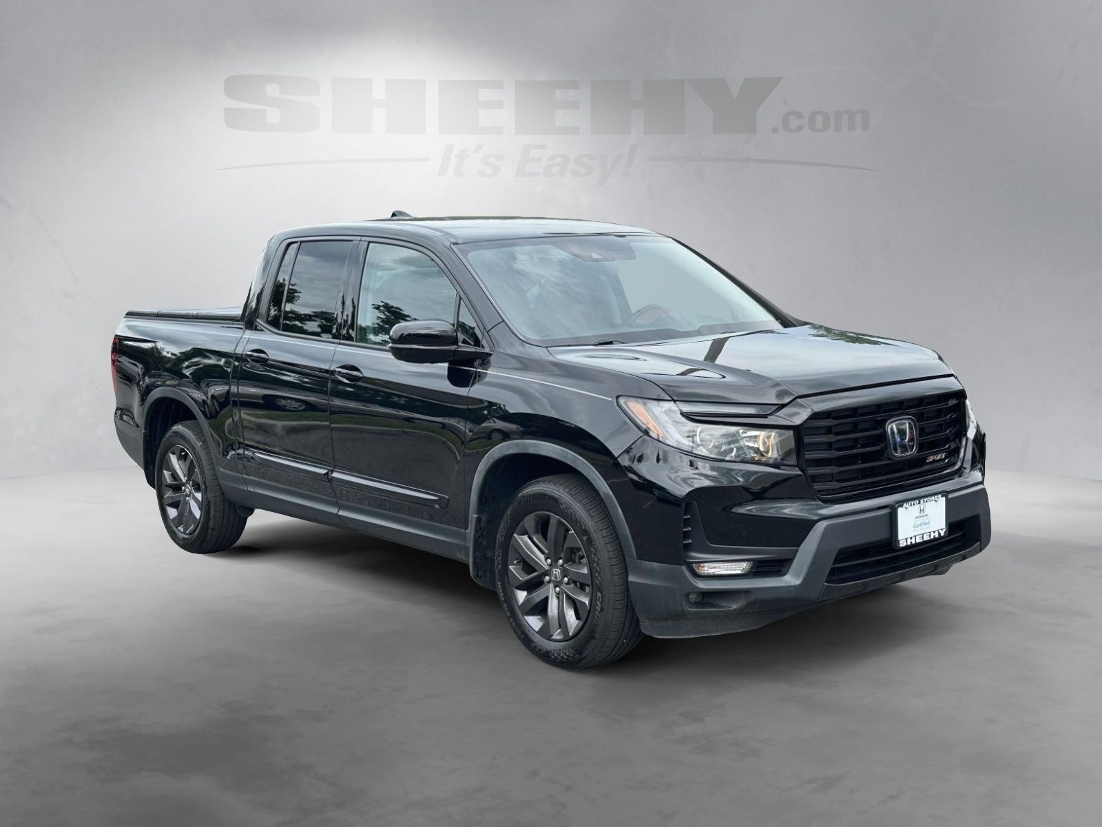 Crystal Black Pearl 2021 Honda Ridgeline Pickup Truck All-Wheel Drive 9-Speed Automatic