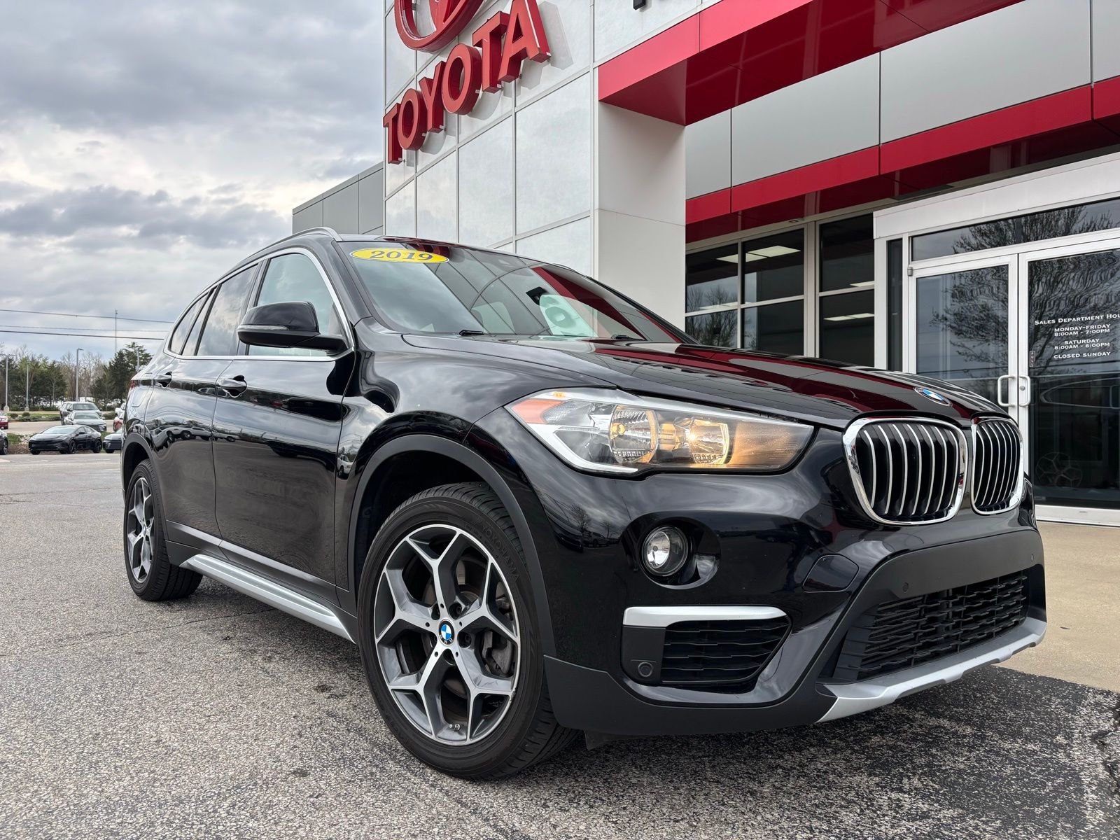 Jet Black 2019 BMW X1 xDrive28i AWD SUV / Crossover All-Wheel Drive 8-Speed Automatic