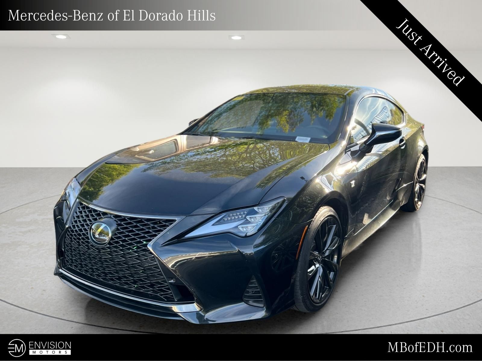 Black (Caviar) 2024 Lexus RC Coupe Rear-Wheel Drive 8-Speed Automatic