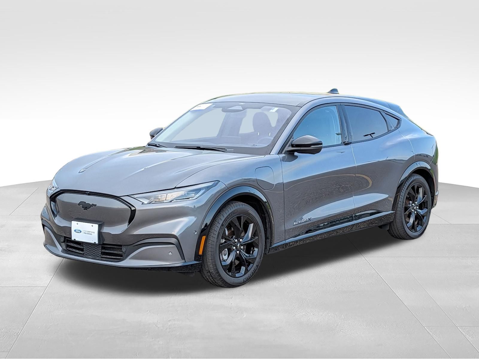 Carbonized Gray Metallic 2023 Ford Mustang Mach-E SUV / Crossover All-Wheel Drive Automatic
