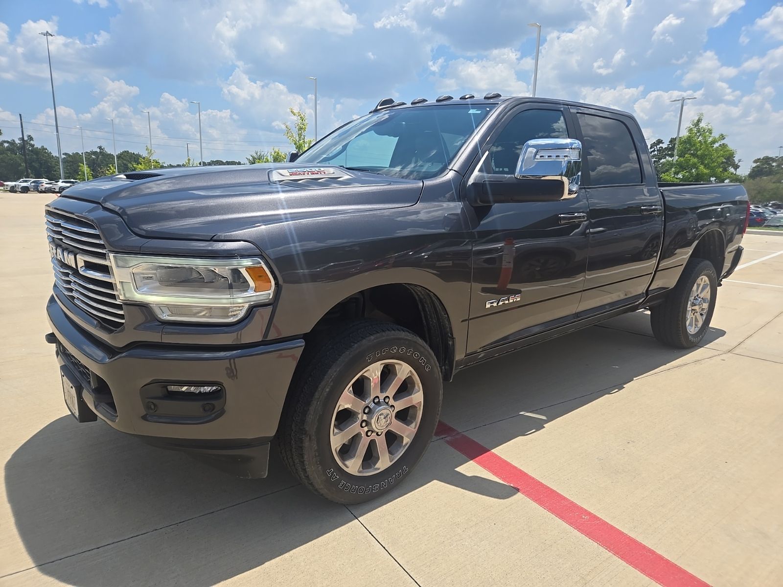 Gray (Granite Crystal Metallic Clearcoat) 2024 RAM 2500 Pickup Truck Four-Wheel Drive 8-Speed Automatic