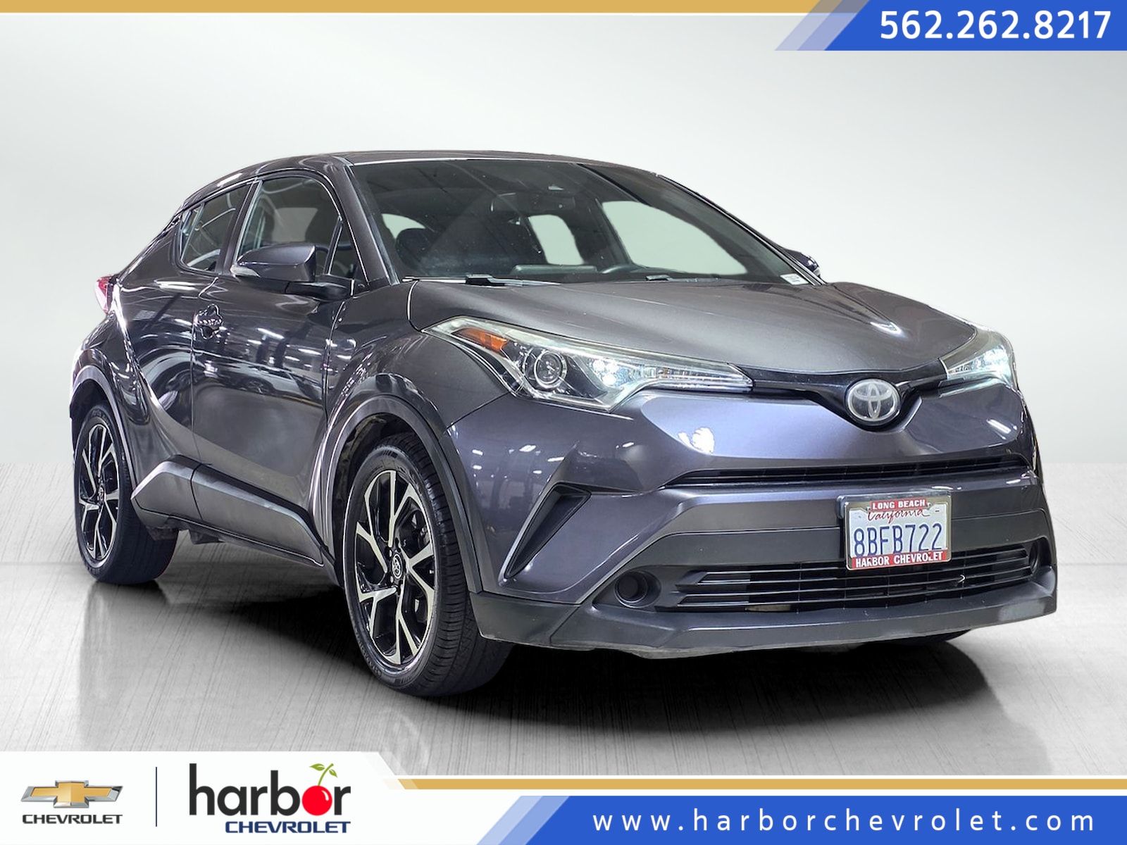 Magnetic Gray Metallic 2018 Toyota C-HR SUV / Crossover Front-Wheel Drive Continuously Variable Transmission