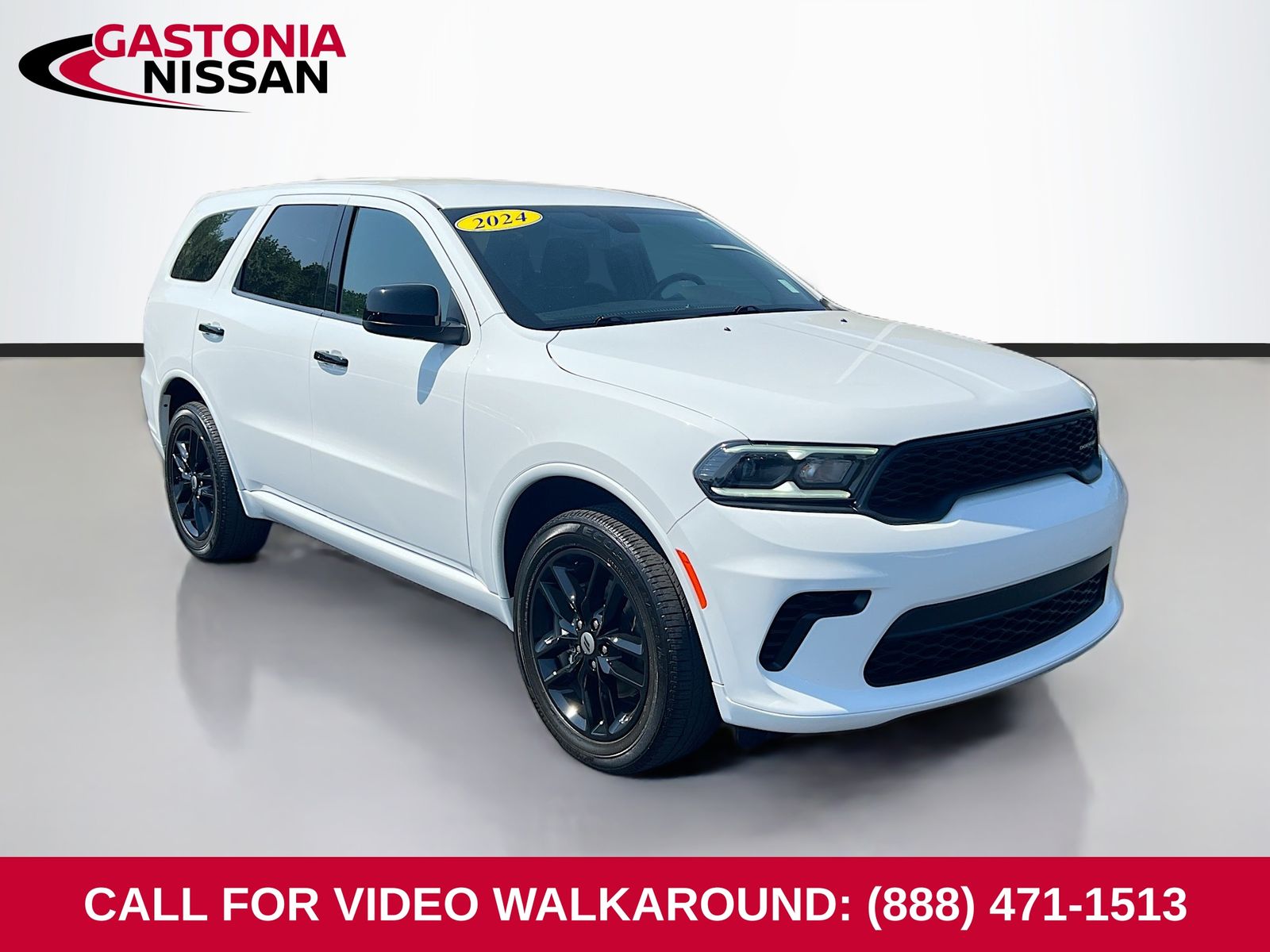 White Knuckle Clearcoat 2024 Dodge Durango GT AWD SUV / Crossover All-Wheel Drive 8-Speed Automatic