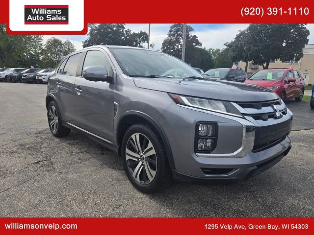 Blue 2021 Mitsubishi Outlander Sport SUV / Crossover All-Wheel Drive Continuously Variable Transmission