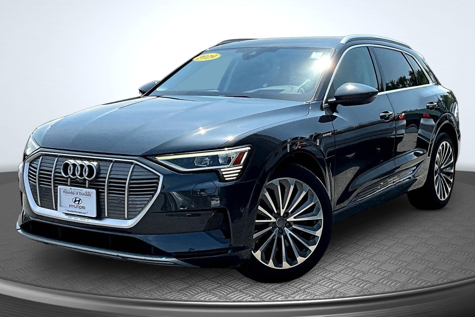 Gray Metallic 2019 Audi e-tron SUV / Crossover All-Wheel Drive Automatic