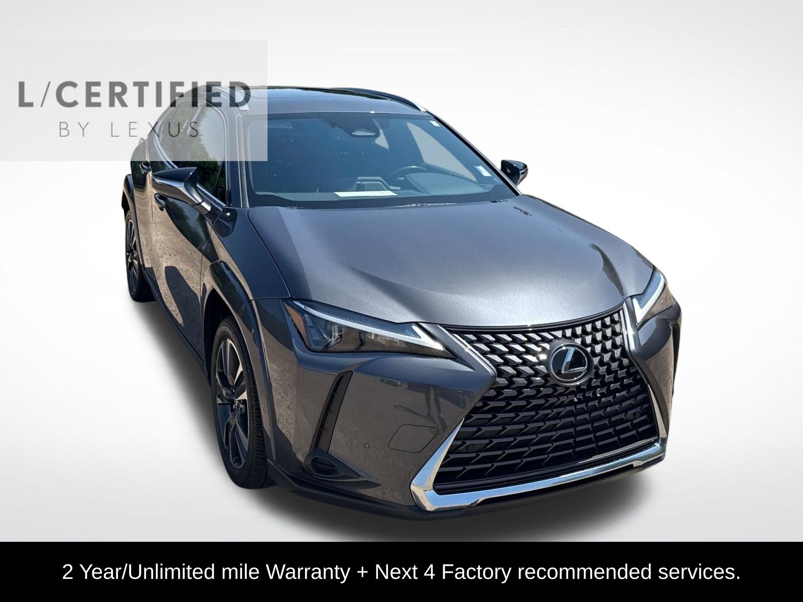 Cloudburst Gray 2025 Lexus UX Hybrid SUV / Crossover Front-Wheel Drive Continuously Variable Transmission