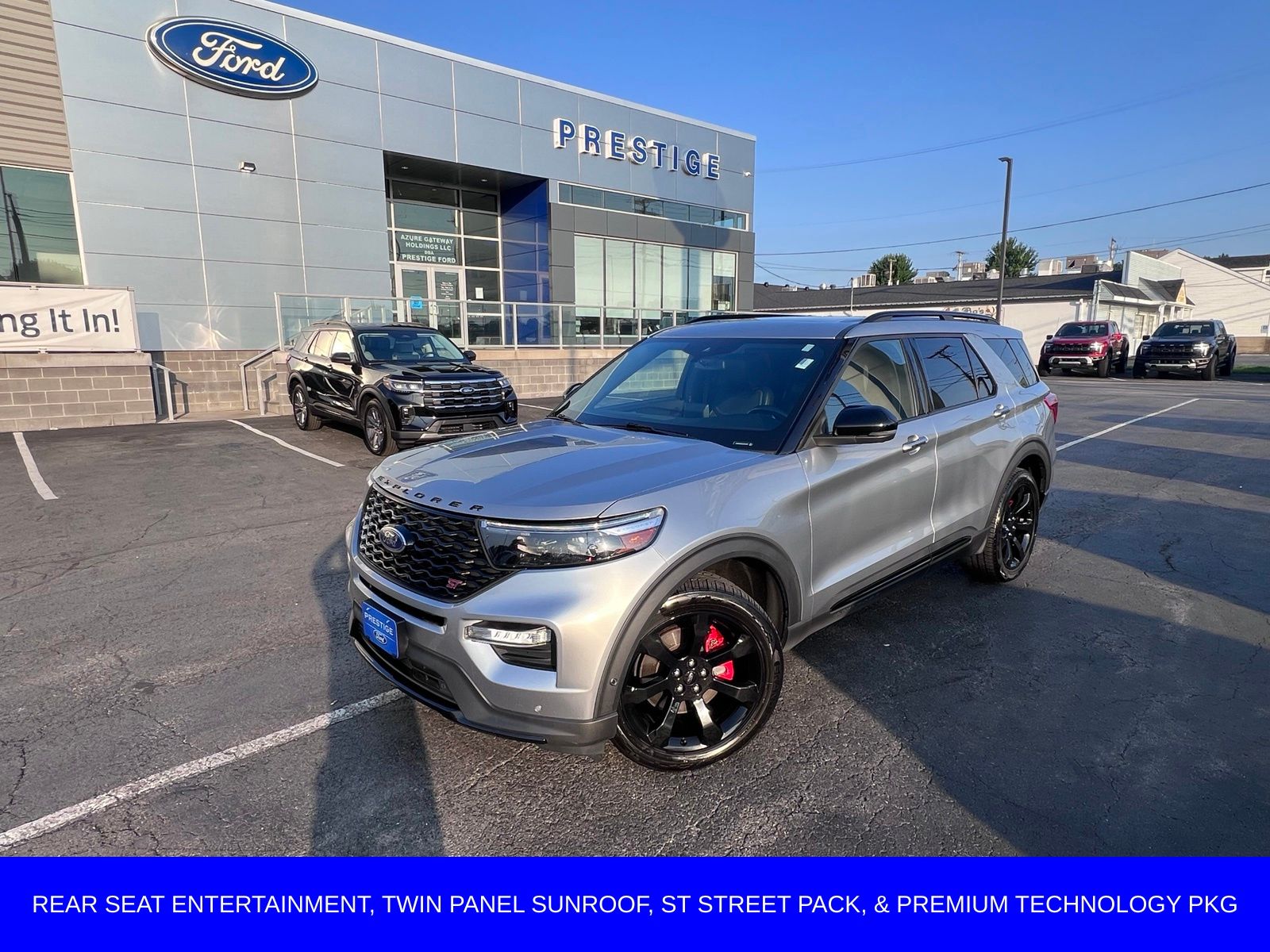 Iconic Silver Metallic 2020 Ford Explorer SUV / Crossover All-Wheel Drive Automatic