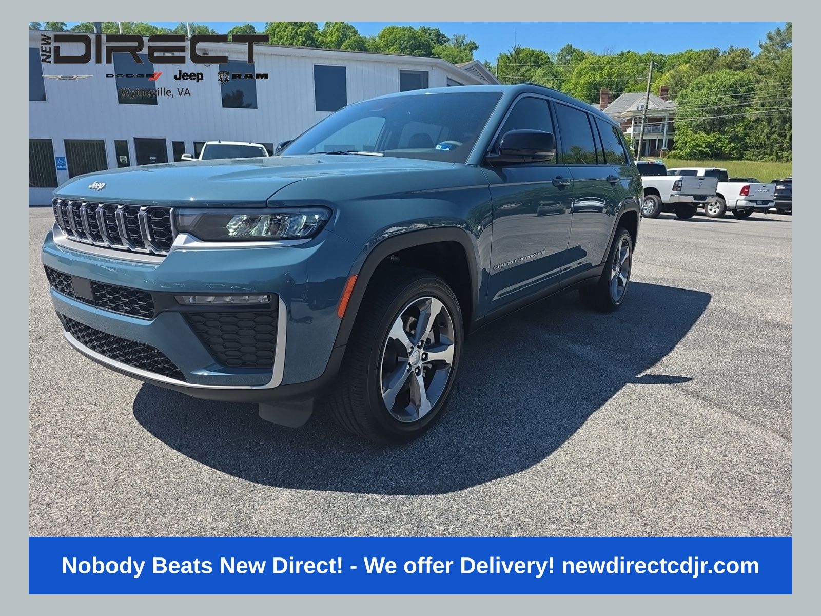 Gray (Steel Blue) 2026 Jeep Grand Cherokee L SUV / Crossover Four-Wheel Drive 8-Speed Automatic