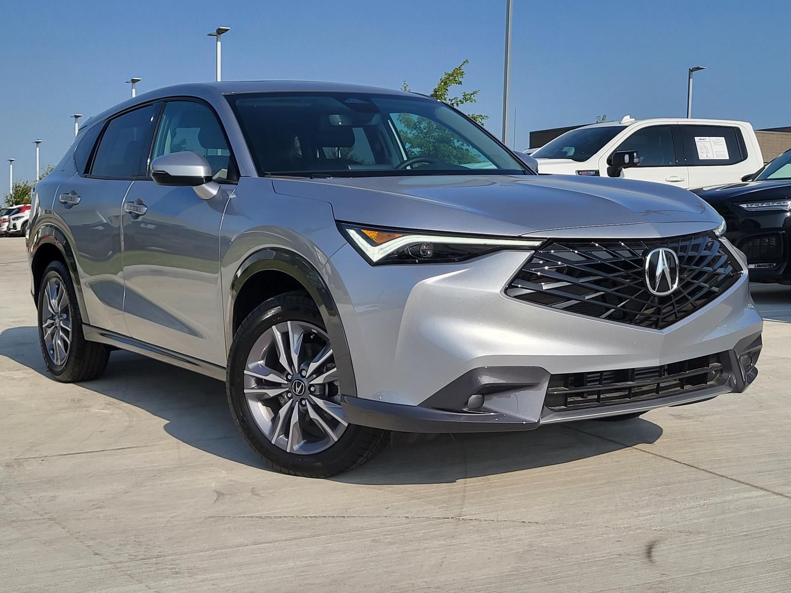 Solar Silver Metallic 2026 Acura ADX SUV / Crossover Front-Wheel Drive Continuously Variable Transmission