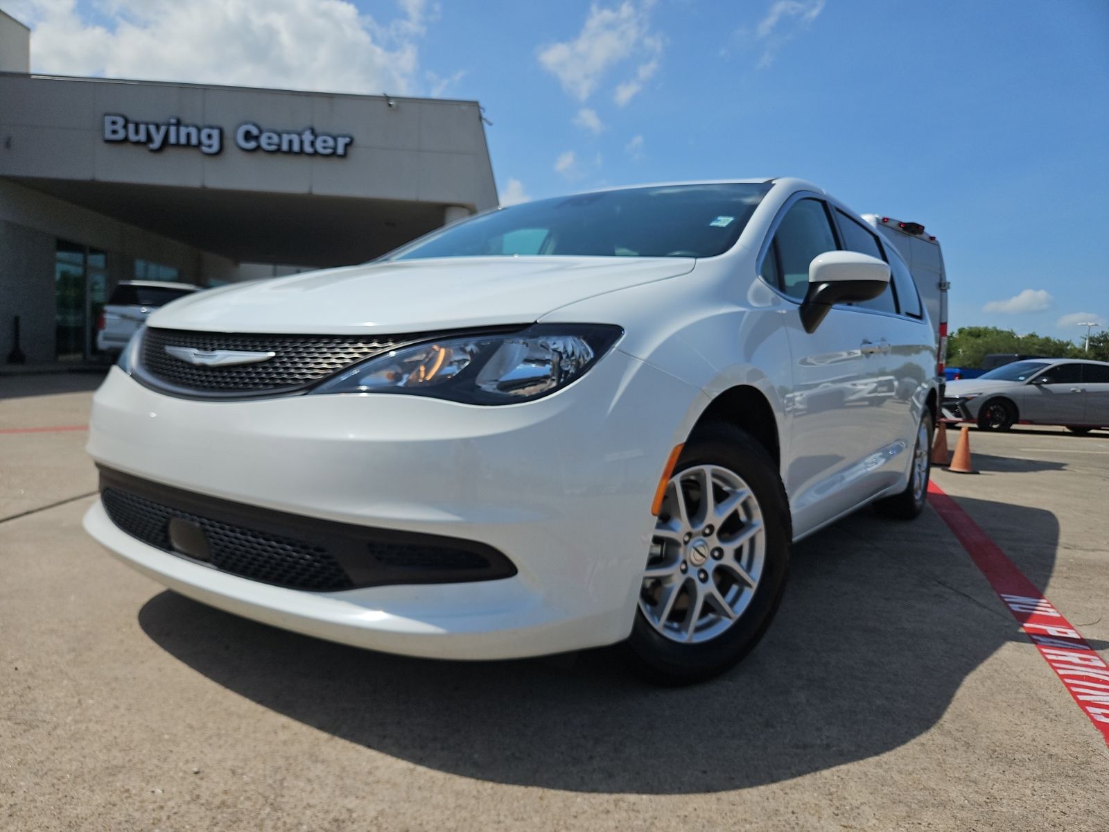 2023 Chrysler Voyager LX White at Mac Haik CDJR North Houston