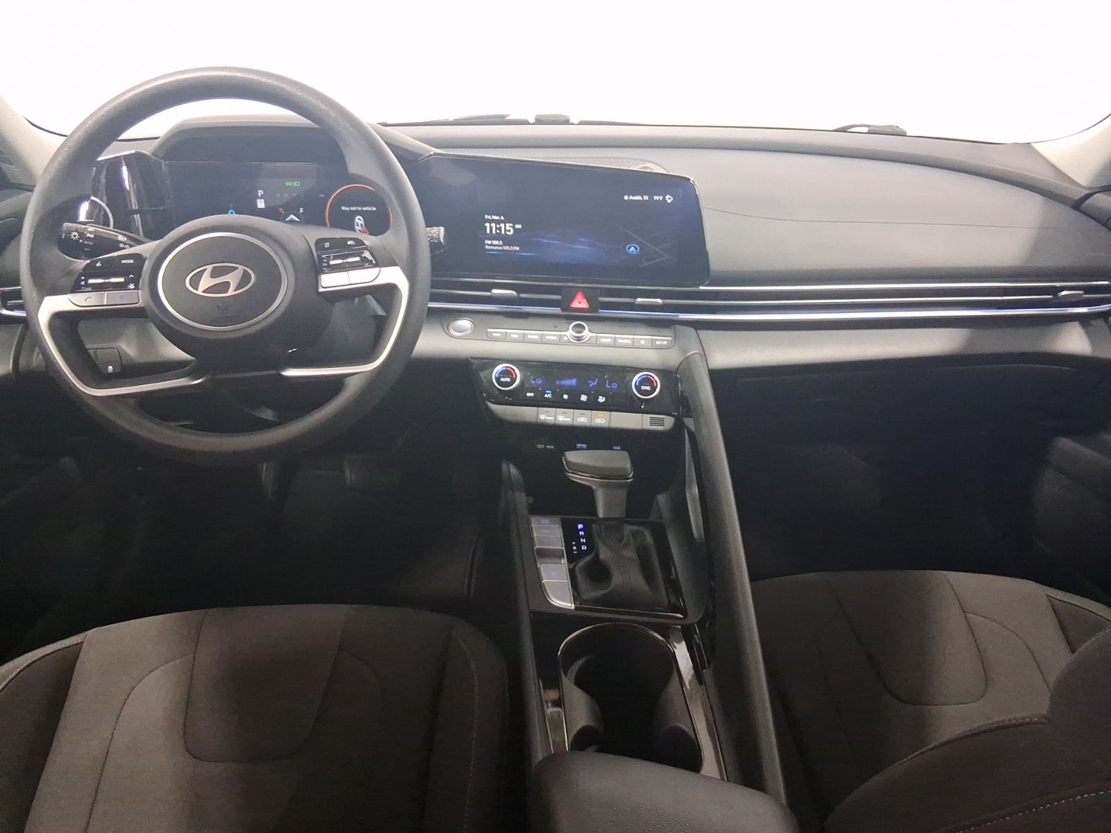 Used Car 2024 Hyundai Elantra Hybrid  Blue For Sale Under $25,000 In Austin, Texas